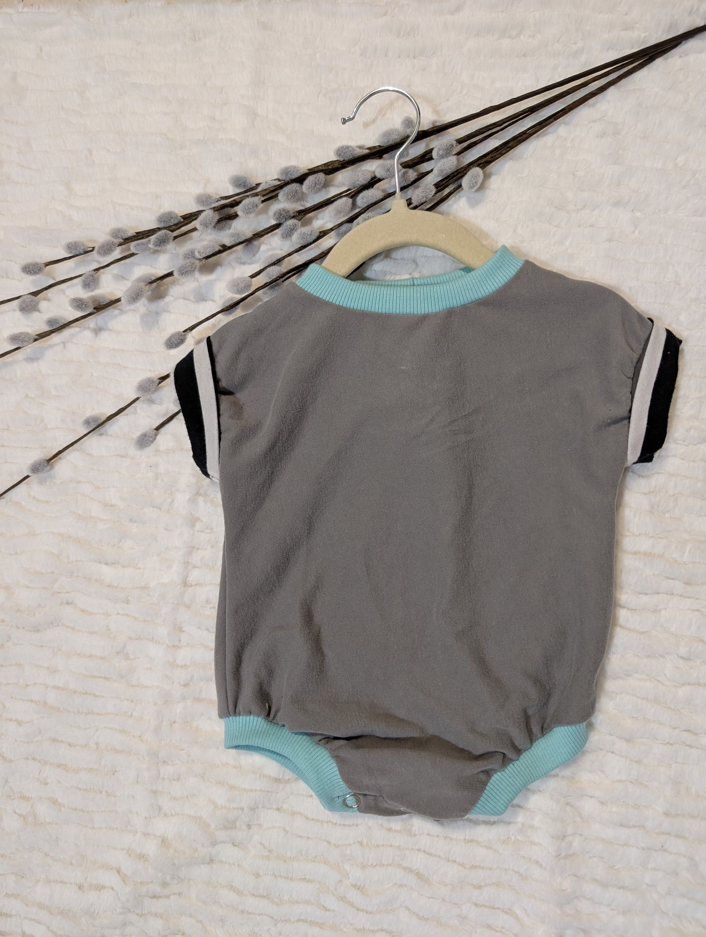 T-shirt playdate romper