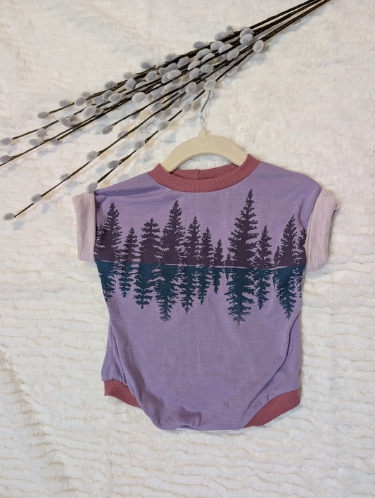 T-shirt playdate romper