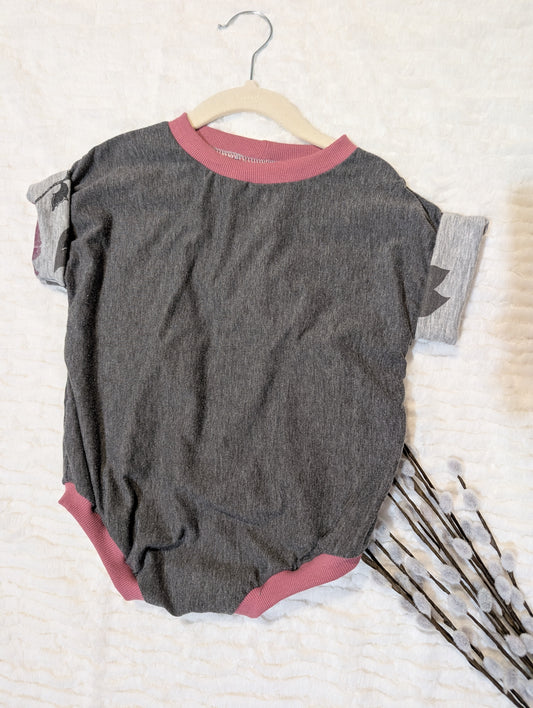 T-shirt platedate romper
